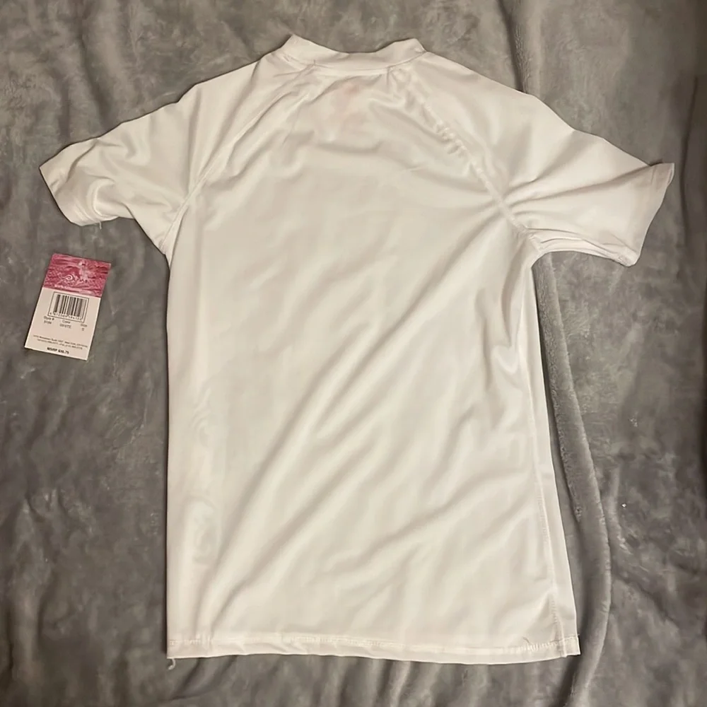 Kanu Rash-guard Color:White Size: Small - Picture 2 of 4